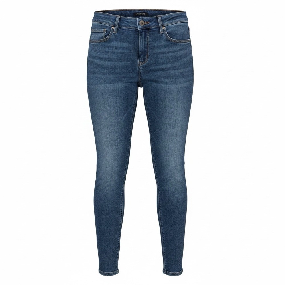 Ann Taylor The Skinny Ankle Modern Fit Jeans 28x27.5 Medium Wash Women's Size 2
